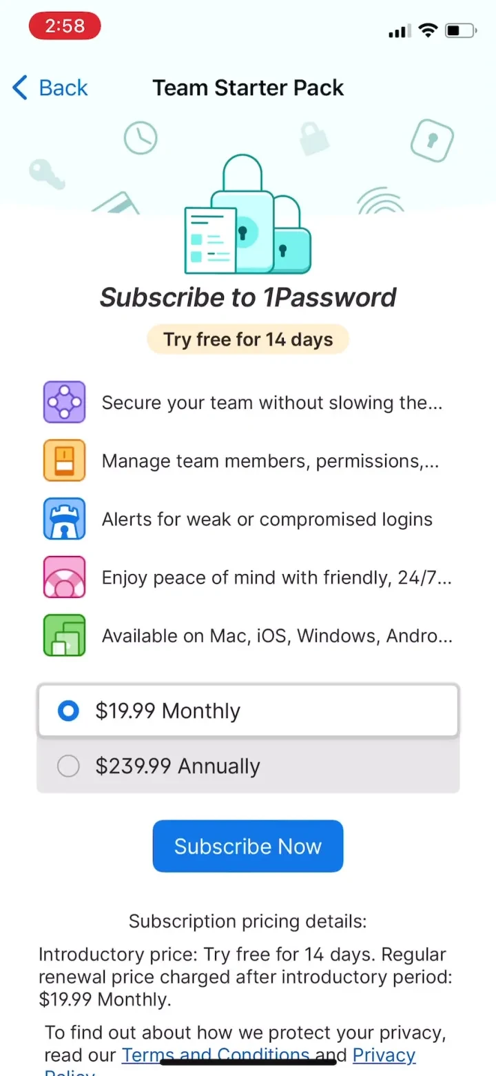 1Password: Password Manager screenshot 4