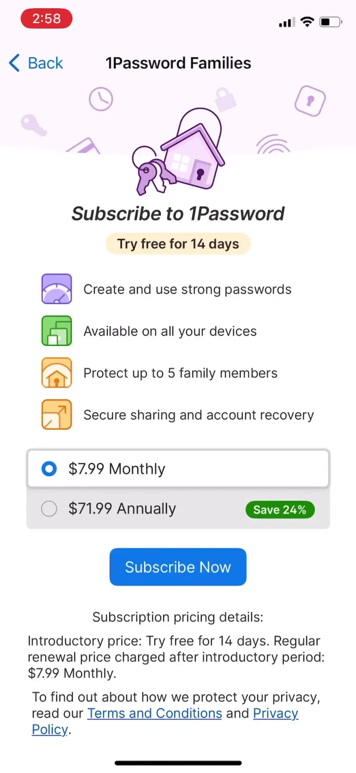 1Password: Password Manager screenshot 3