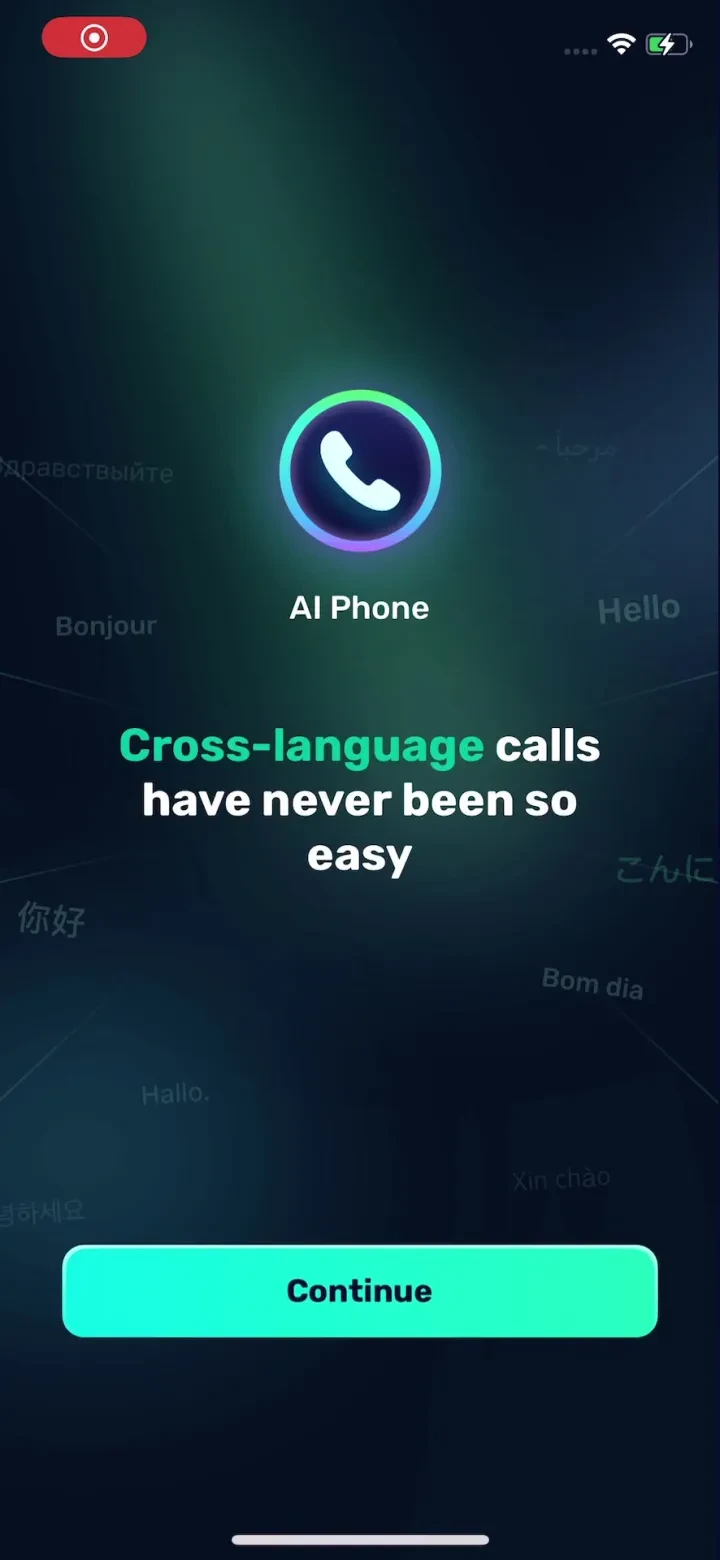 AI Phone:Call&amp;Voice Translator screenshot 3