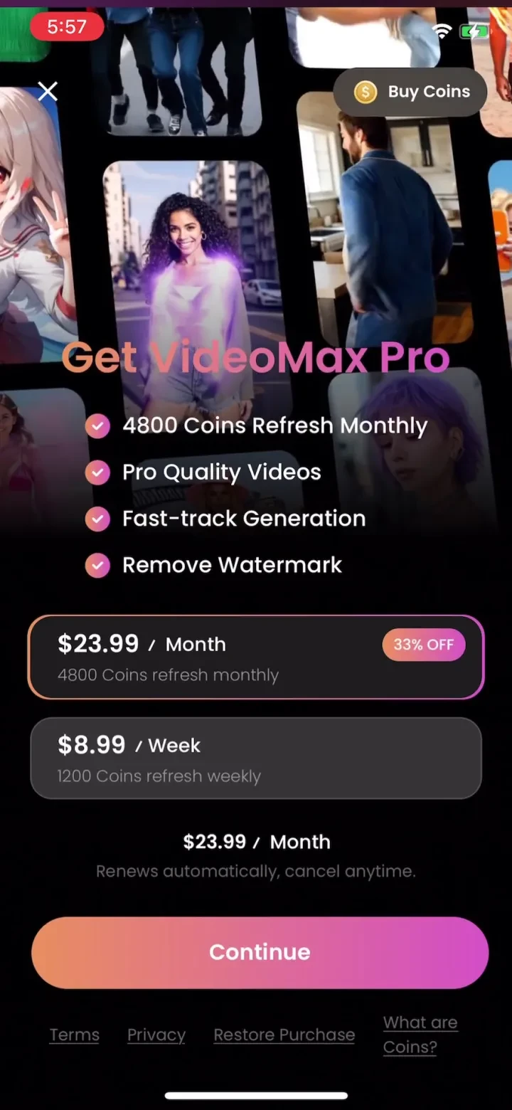 AI Video Generator-VideoMax screenshot 3