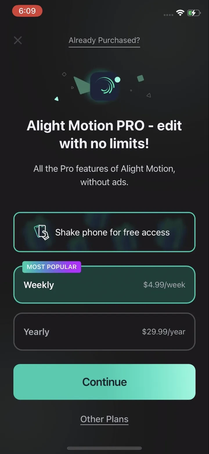 Alight Motion screenshot 3