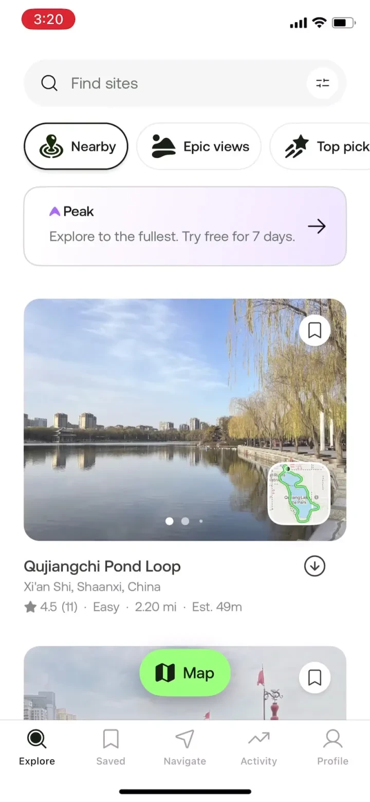 AllTrails: Hike, Bike &amp; Run screenshot 4