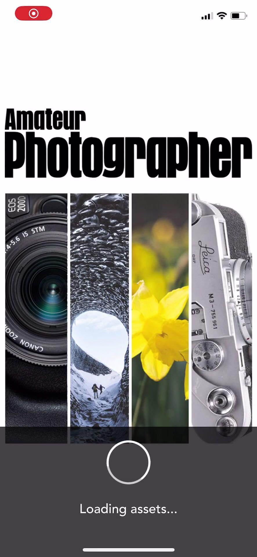 Amateur Photographer Magazine paywall screenshot