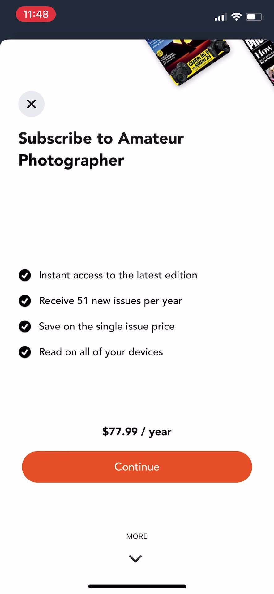 Amateur Photographer Magazine screenshot 10