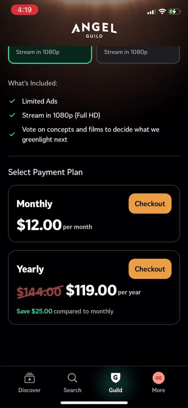 Angel: Stream TV &amp; Movies screenshot 3
