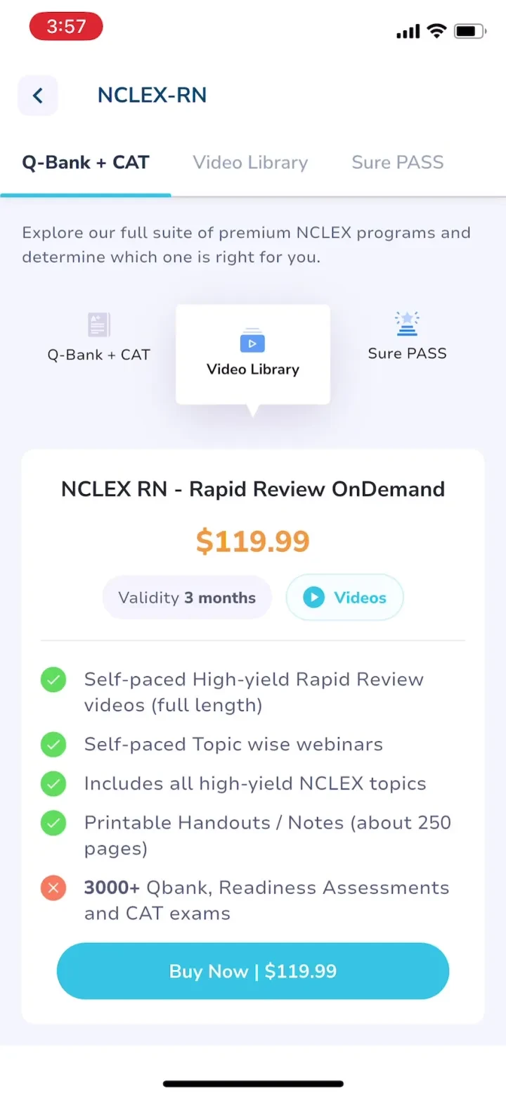 Archer Review NCLEX screenshot 4