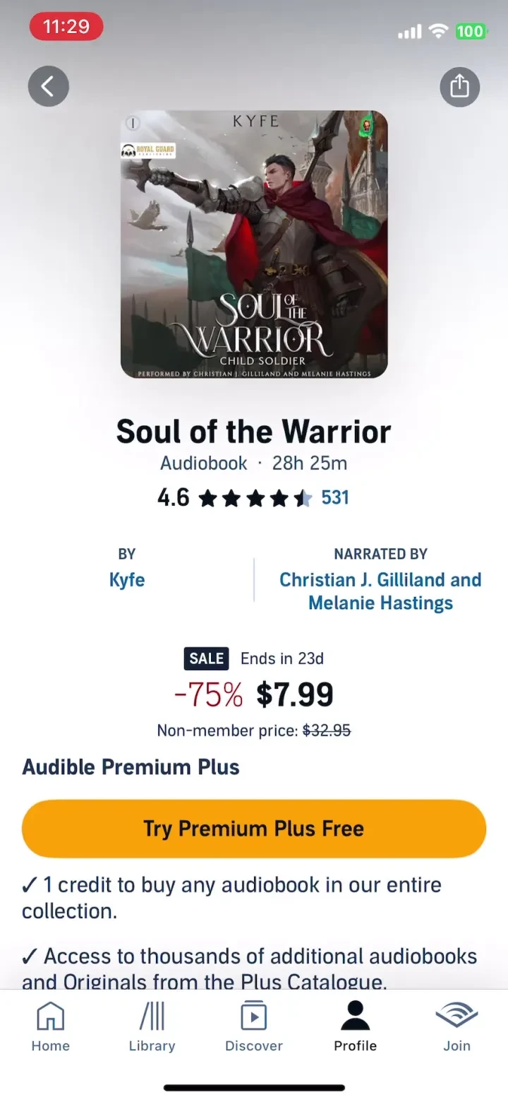 Audible: Audiobooks &amp; Podcasts screenshot 3