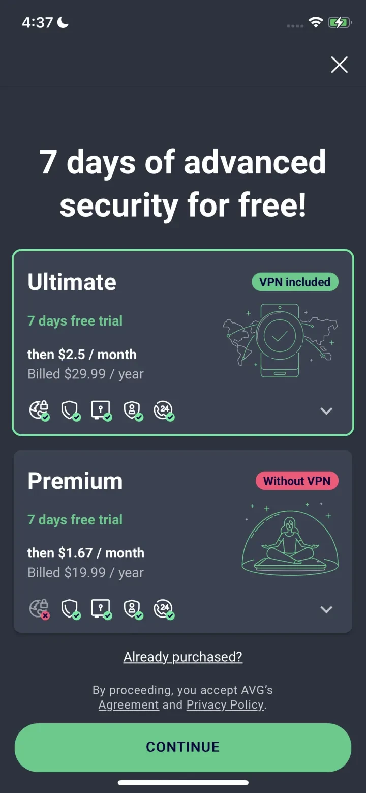 AVG Mobile Security screenshot 4