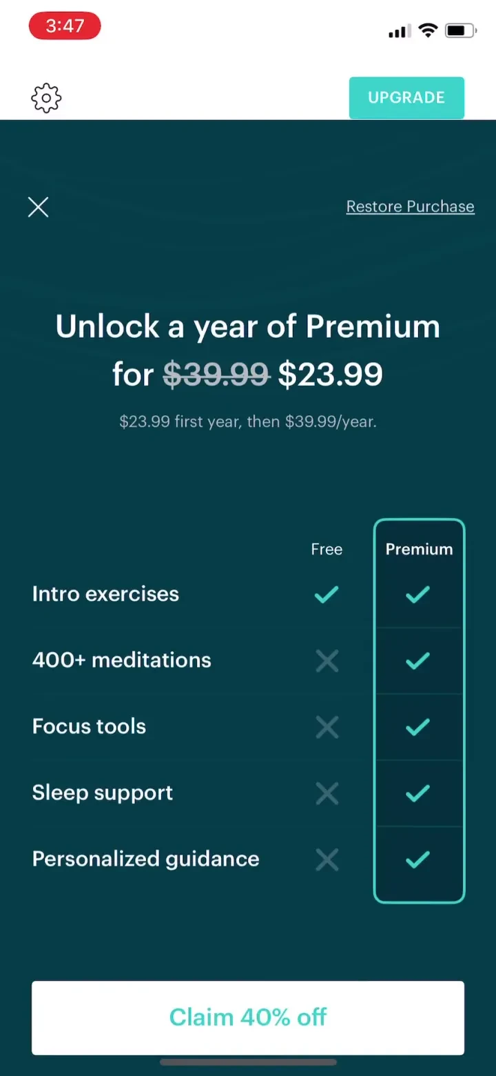 Balance: Meditation &amp; Sleep screenshot 4