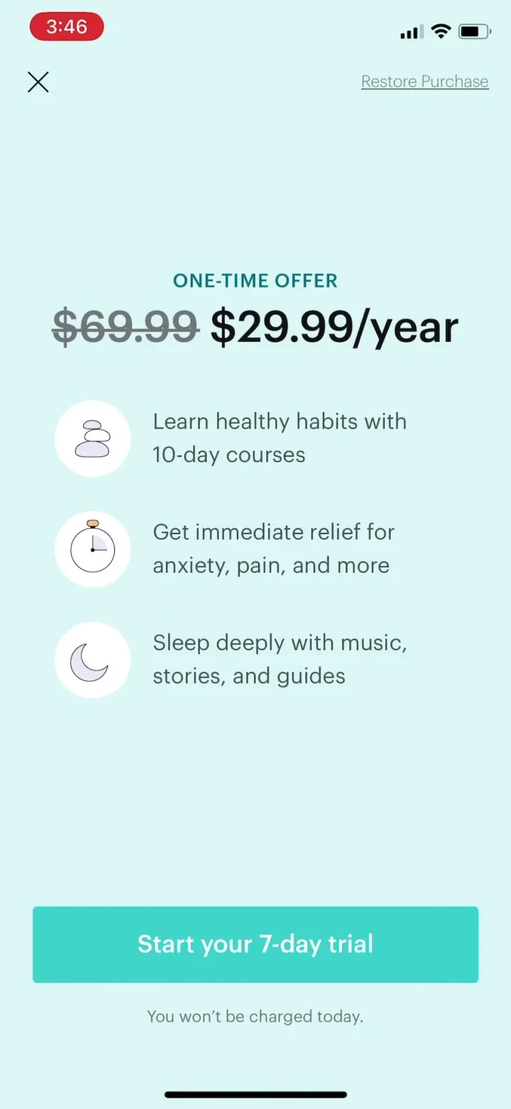 Balance: Meditation &amp; Sleep screenshot 3