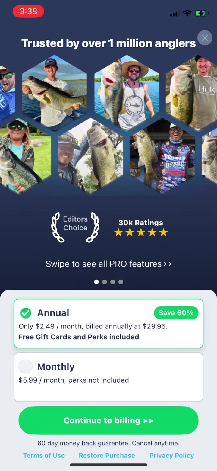 BassForecast: Bass Fishing App screenshot 3