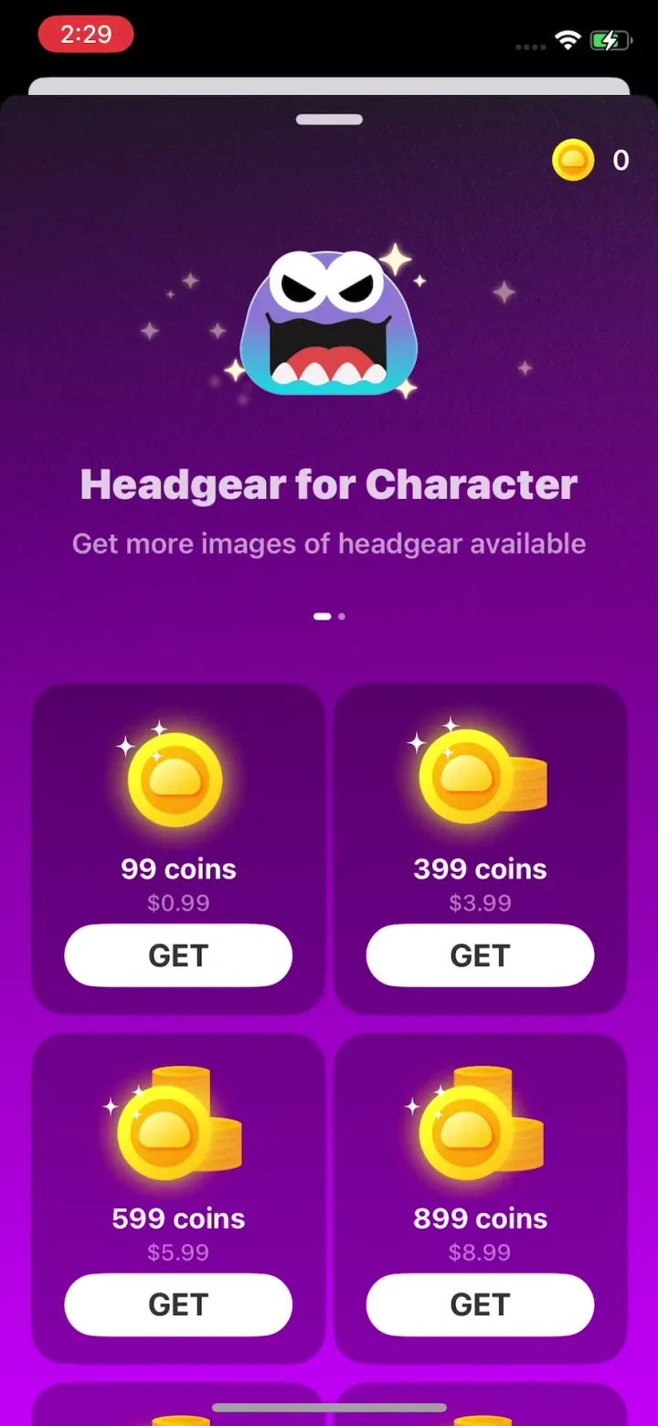 BerryChat - Video paywall screenshot