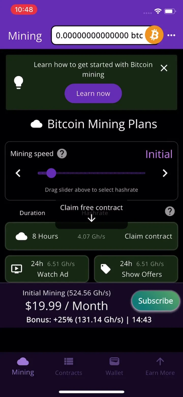 Bitcoin Mining: Crypto Miner screenshot 3