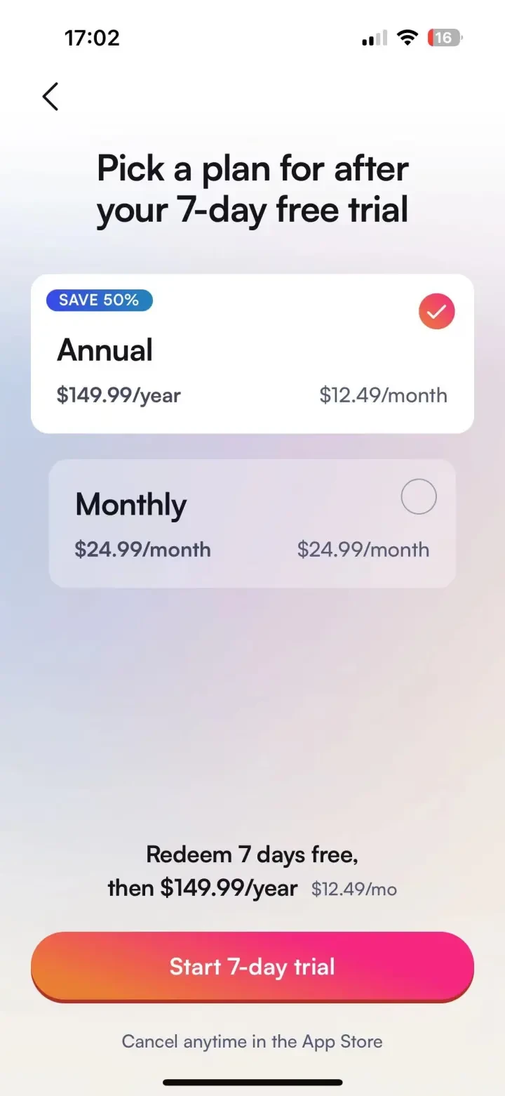 BoldVoice: Accent Training paywall screenshot