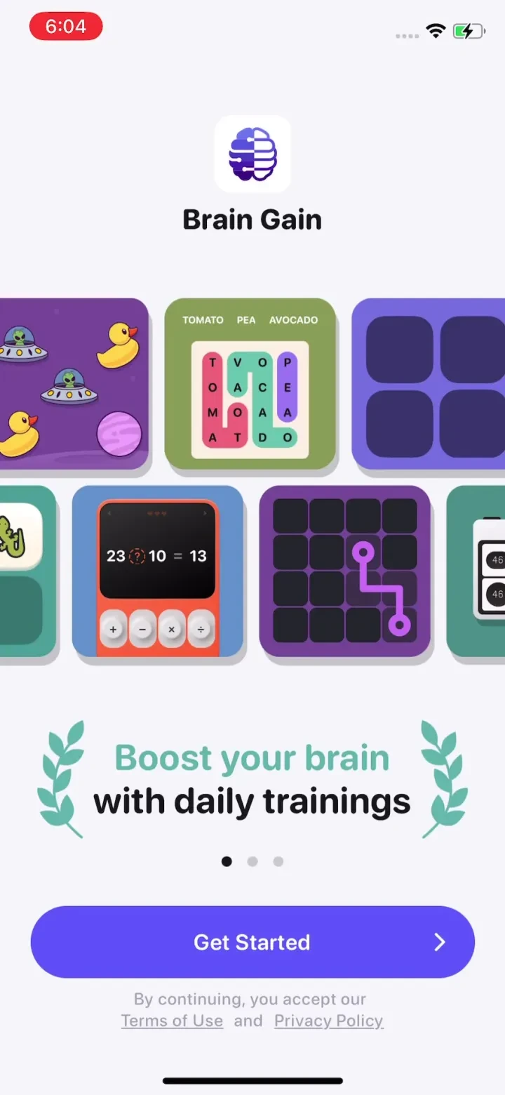 BrainGain - Brain Training screenshot 4