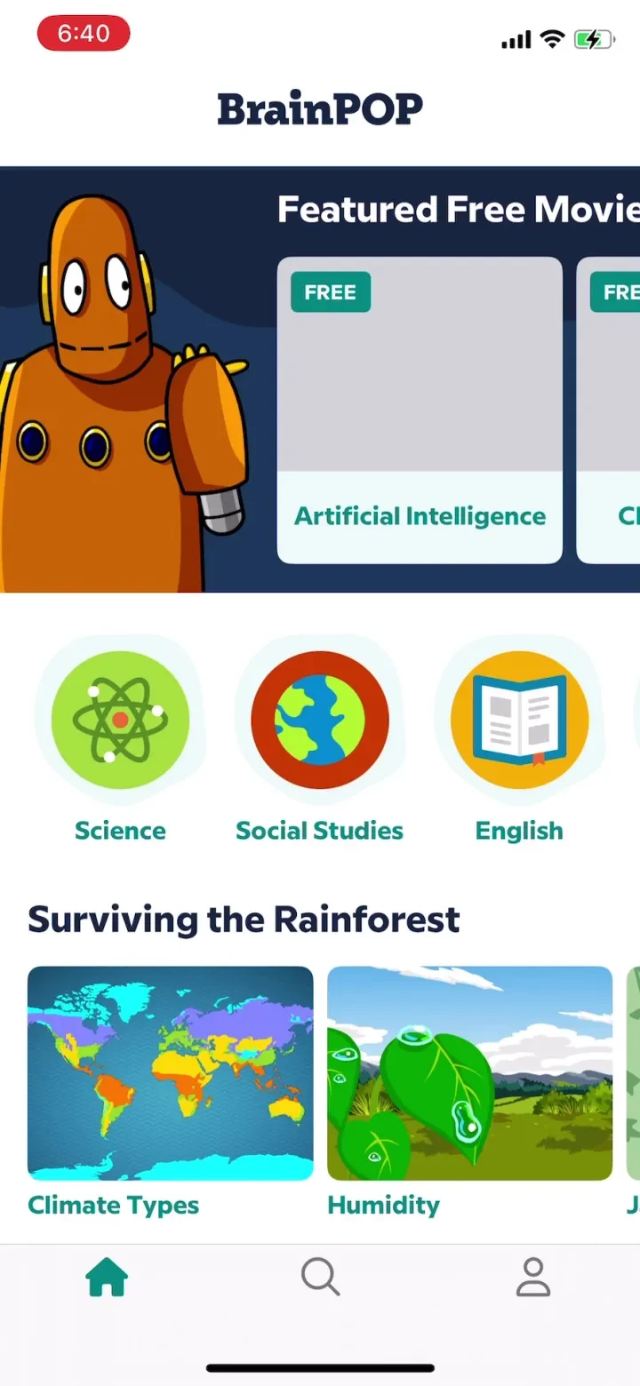 BrainPOP screenshot 4
