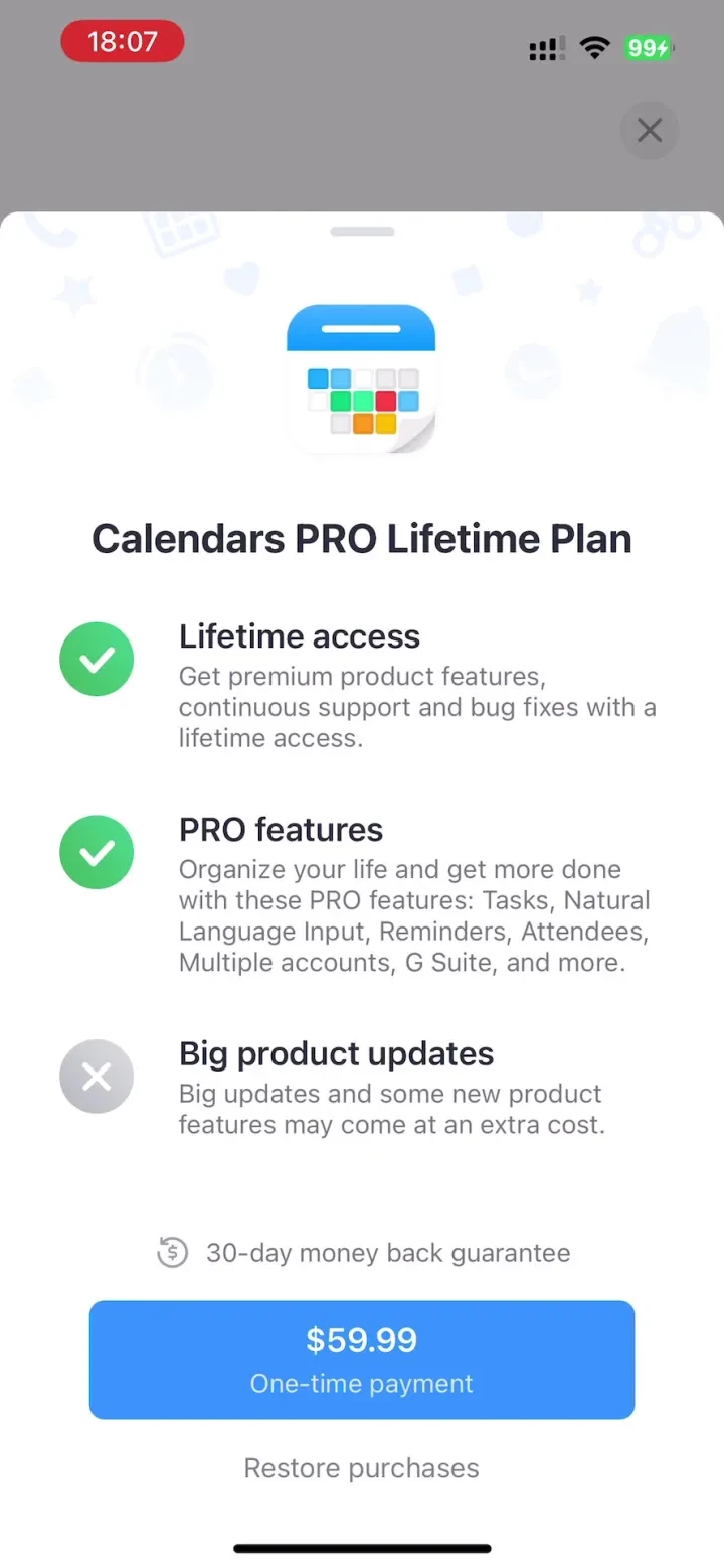 Calendars: Schedule Planner screenshot 3