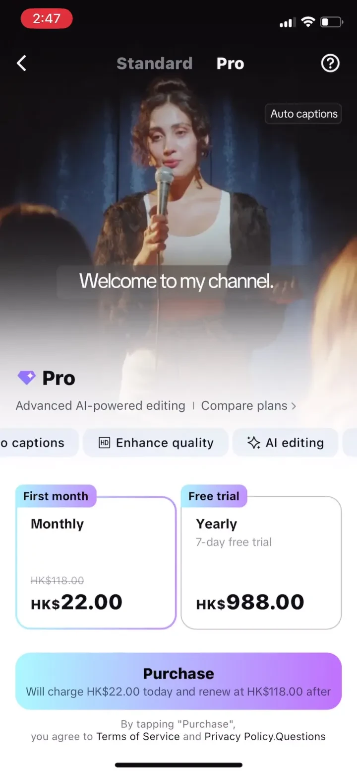 CapCut: Photo &amp; Video Editor screenshot 3
