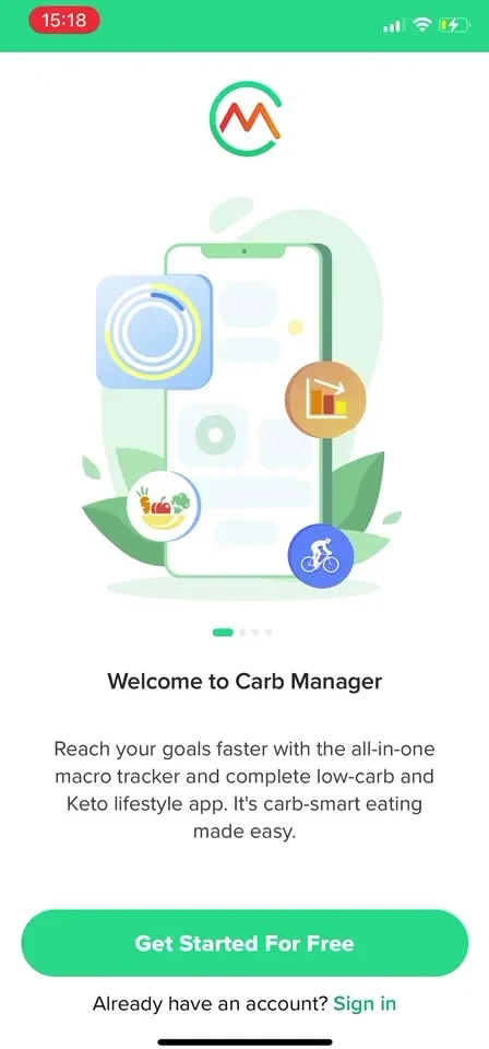 Carb Manager: Keto &amp; Macro Log screenshot 4