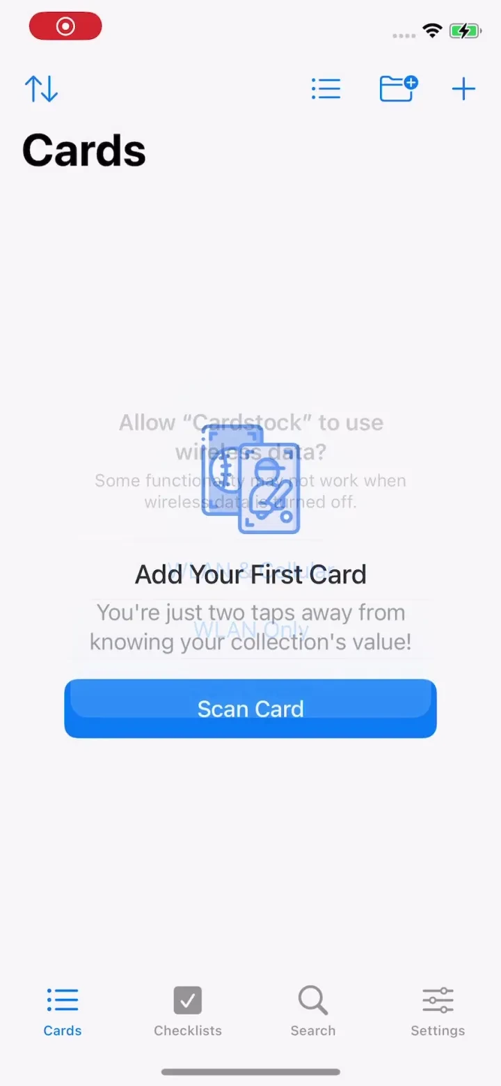 Cardstock: Sports Card Scanner screenshot 4