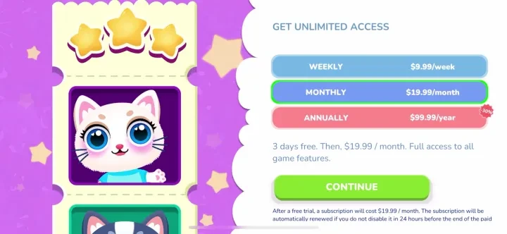Cat &amp; Kitty, Vet Game for Kids screenshot 3