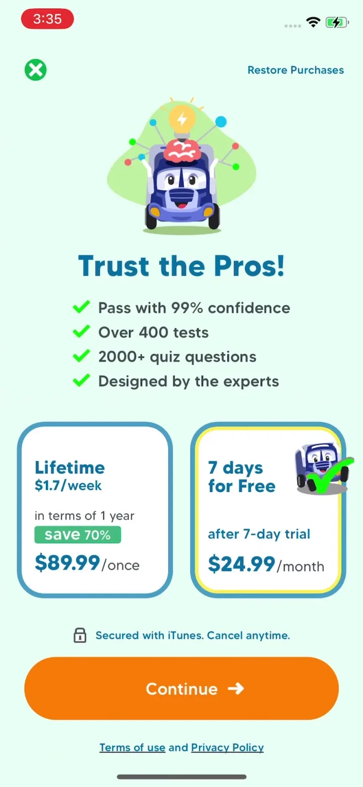 CDL Prep - Practice Test 2026 screenshot 3