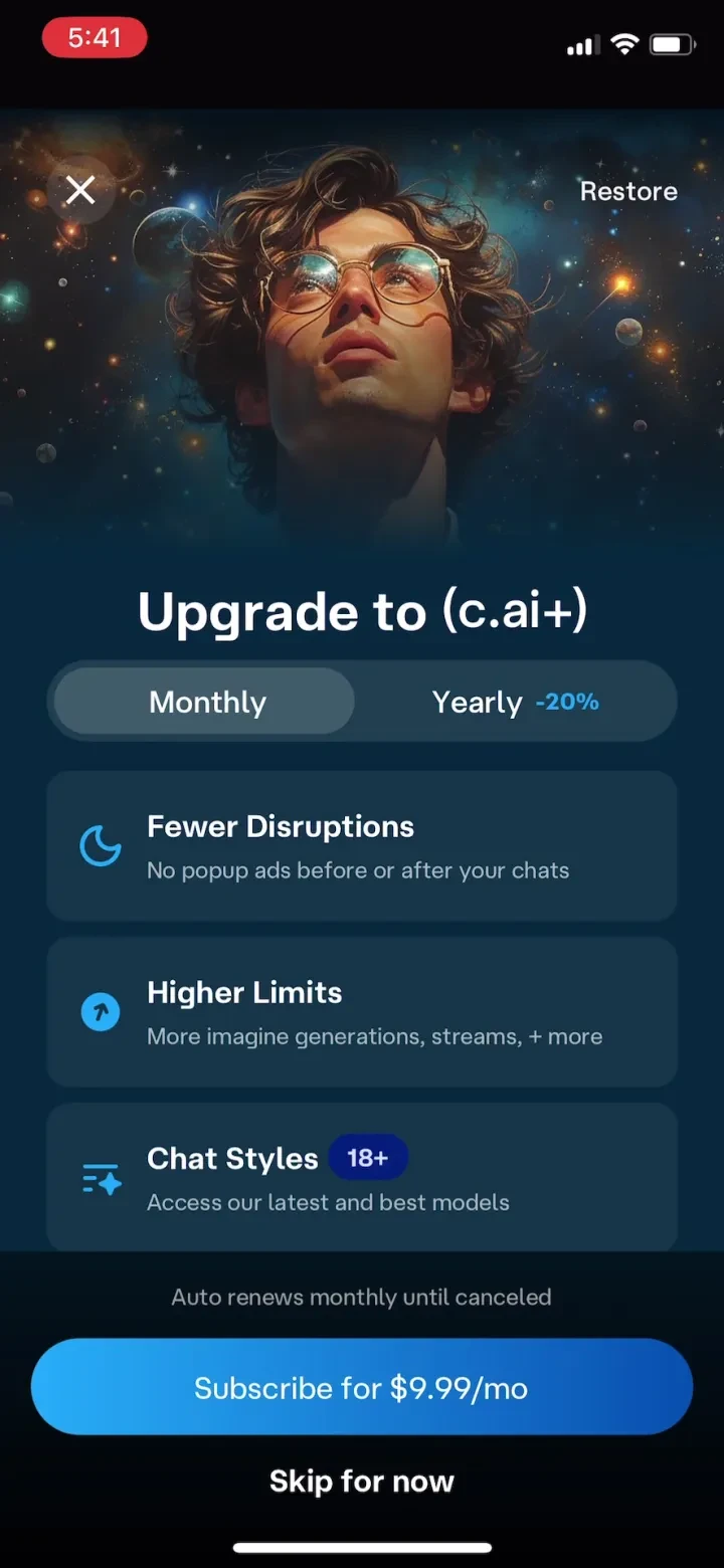 Character AI: Chat, Talk, Text screenshot 3