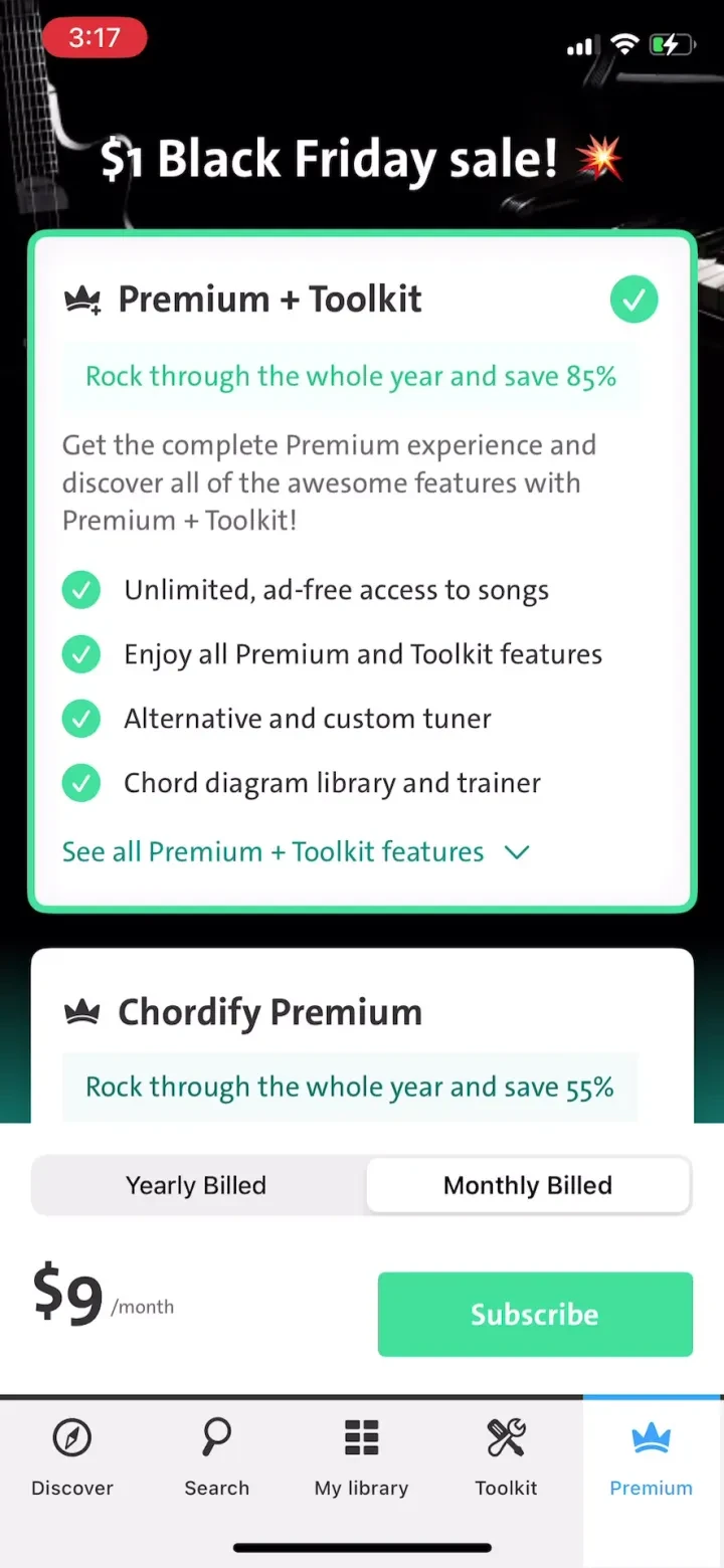 Chordify: Songs, Chords, Tuner screenshot 3