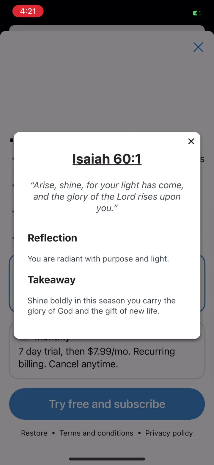 Christian Hypnobirthing screenshot 4