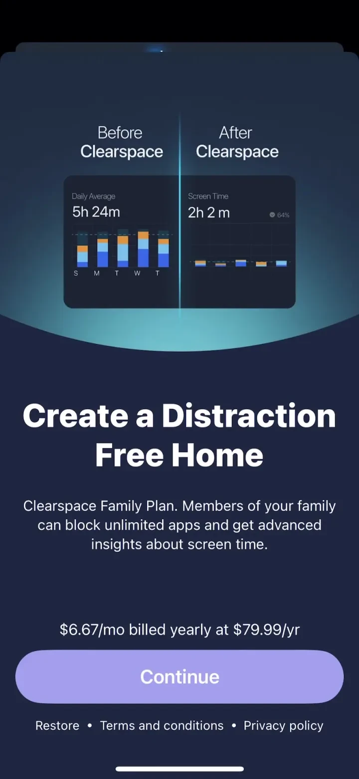 ClearSpace: Reduce Screen Time screenshot 3
