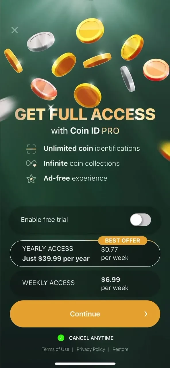 Coin ID: Coin Value Identifier screenshot 4