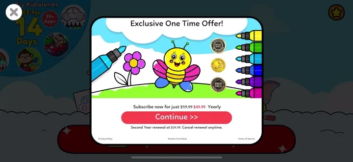 Coloring Games for Kids 2-6! screenshot 3