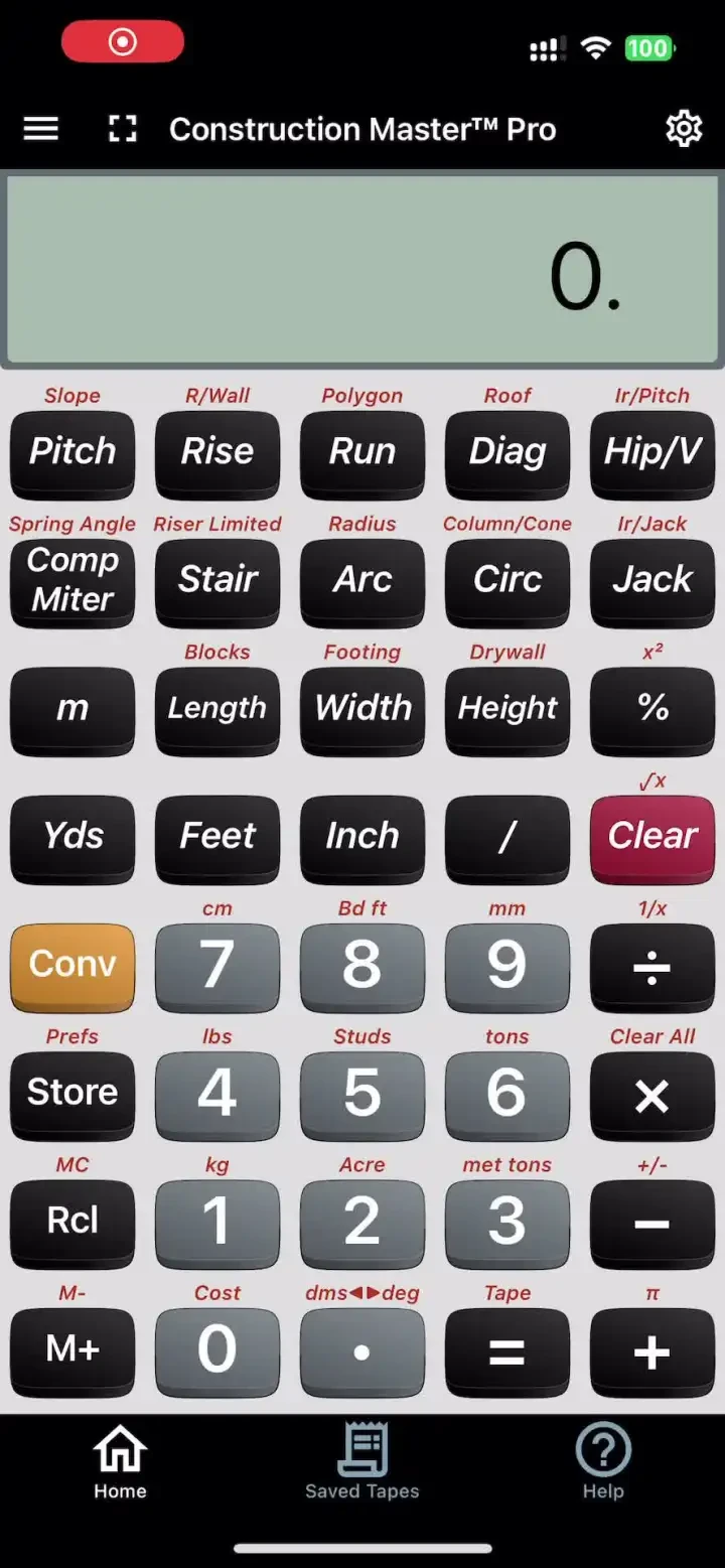 Construction Master Pro Calc screenshot 3