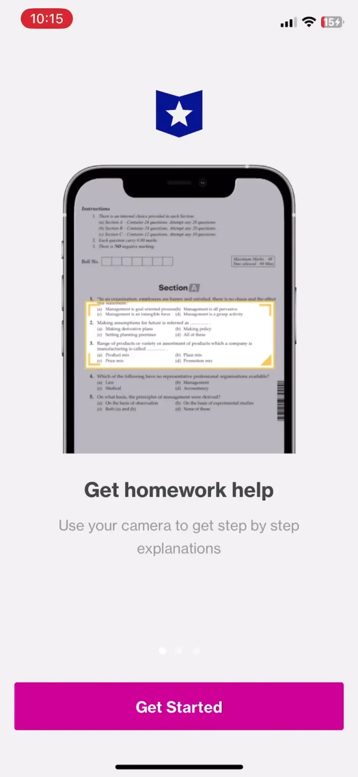 Course Hero: AI Homework Help screenshot 3