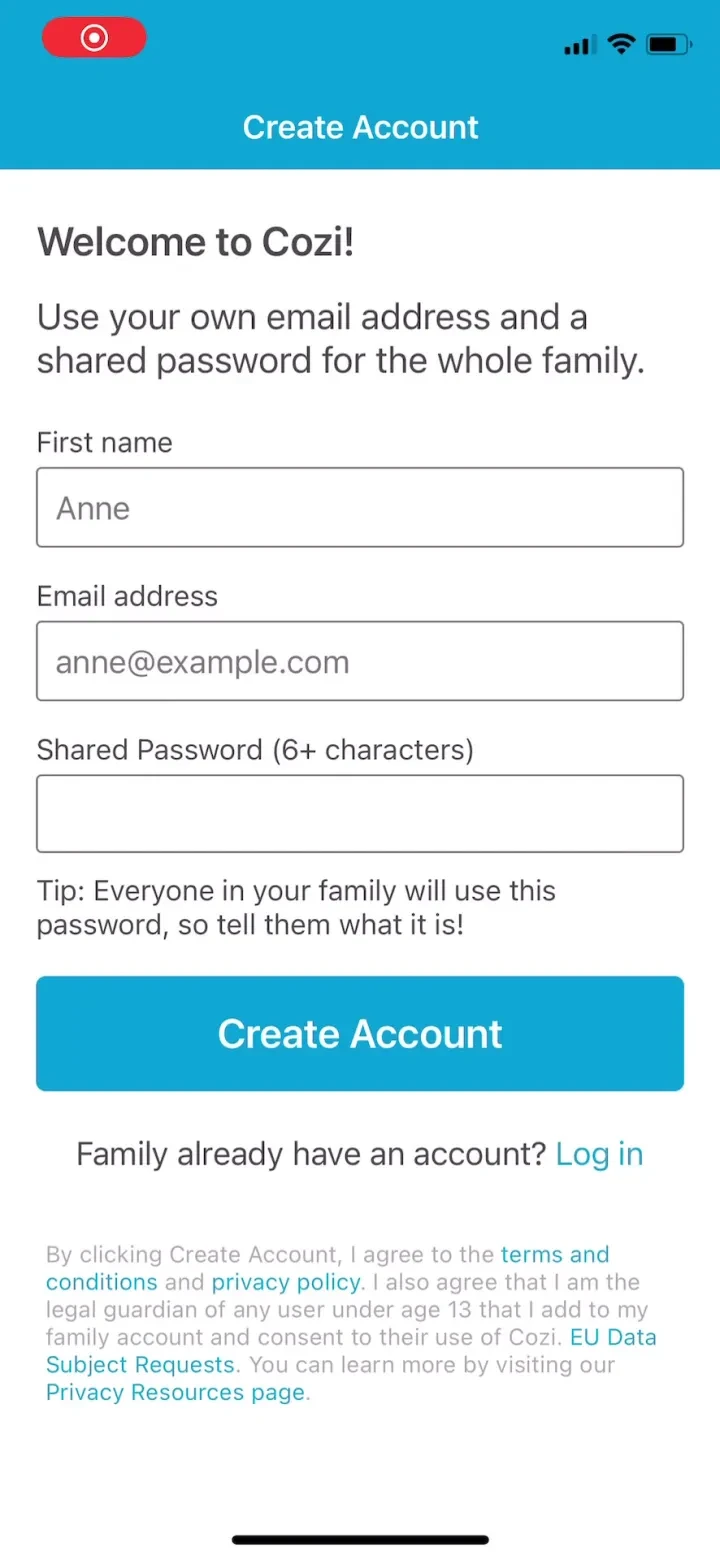 Cozi Family Organizer screenshot 3
