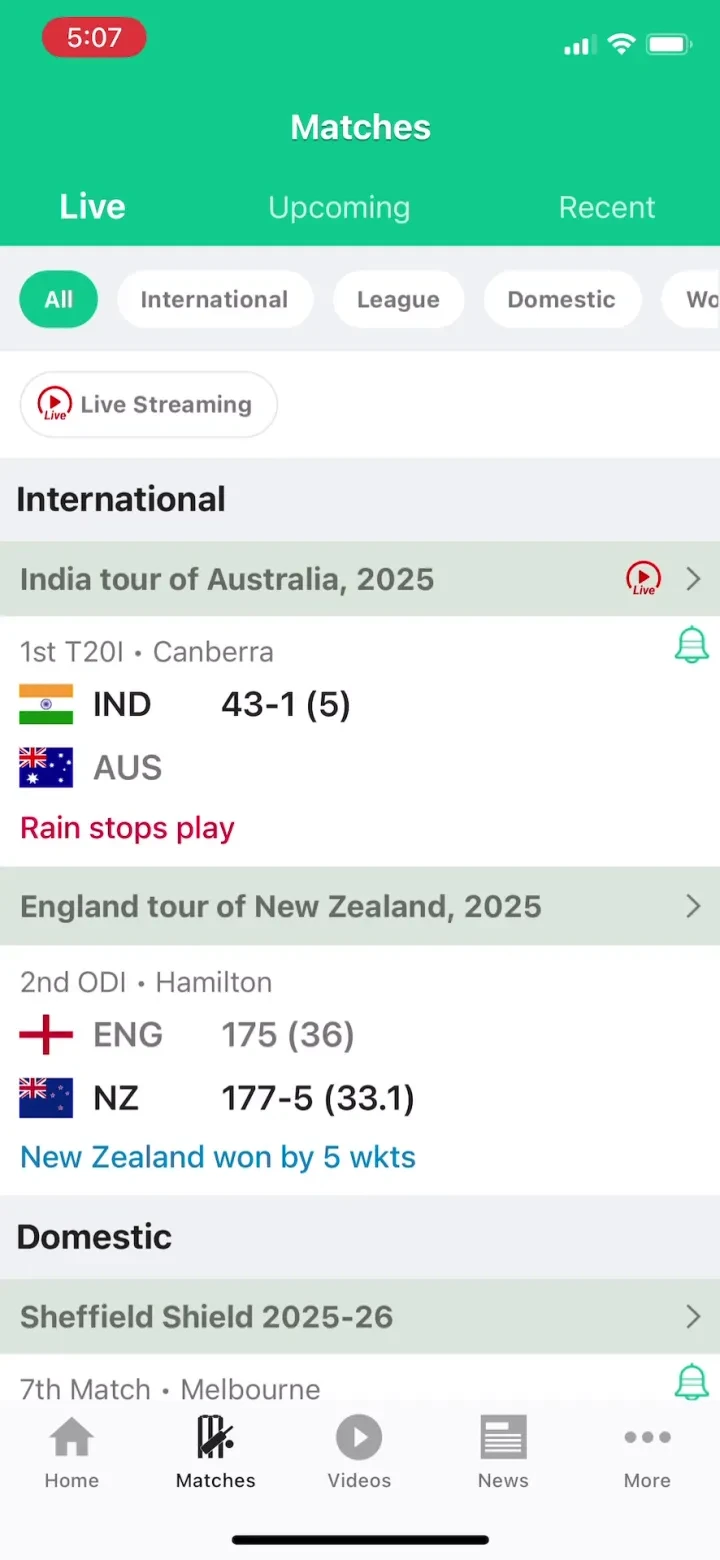 Cricbuzz Live Cricket Scores screenshot 4