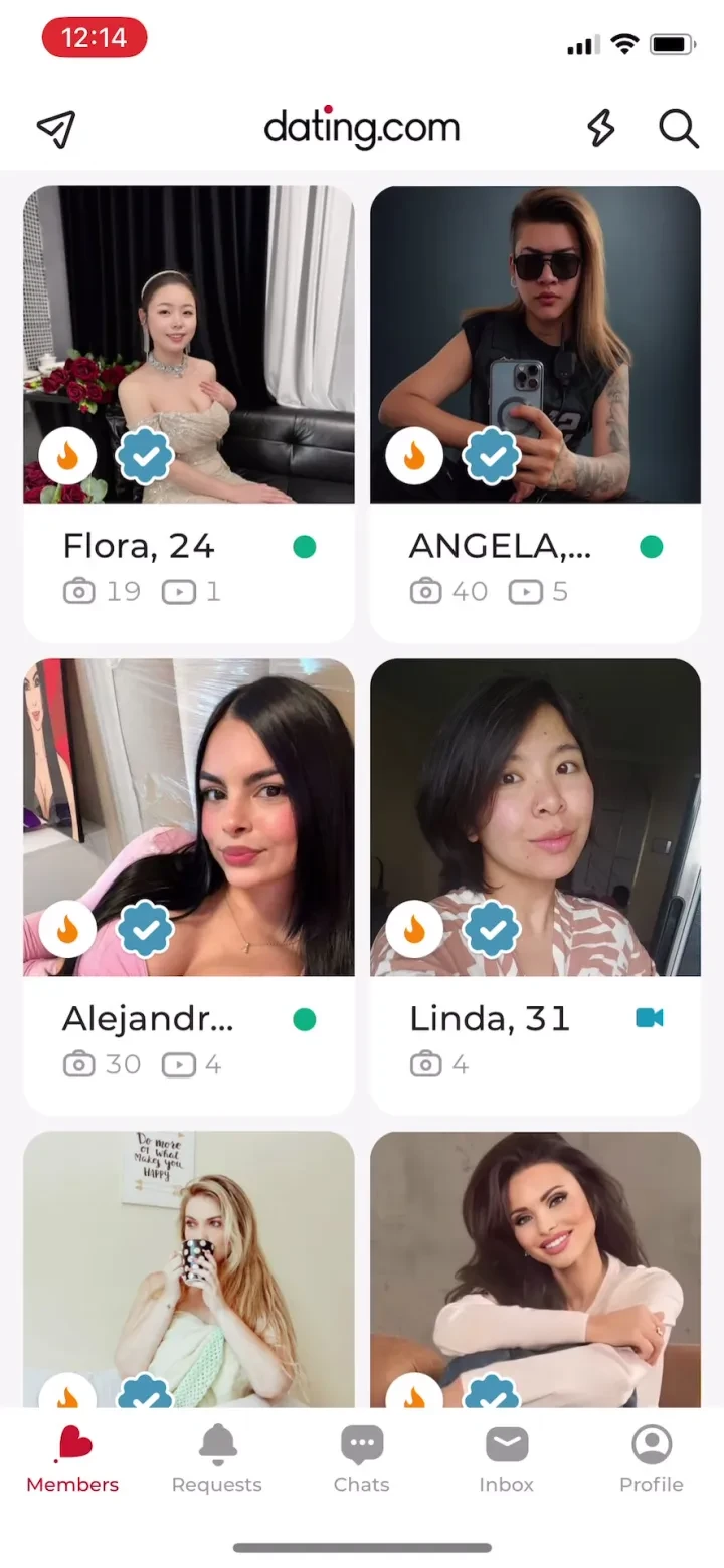 Dating.com: Global Chat &amp; Date screenshot 4