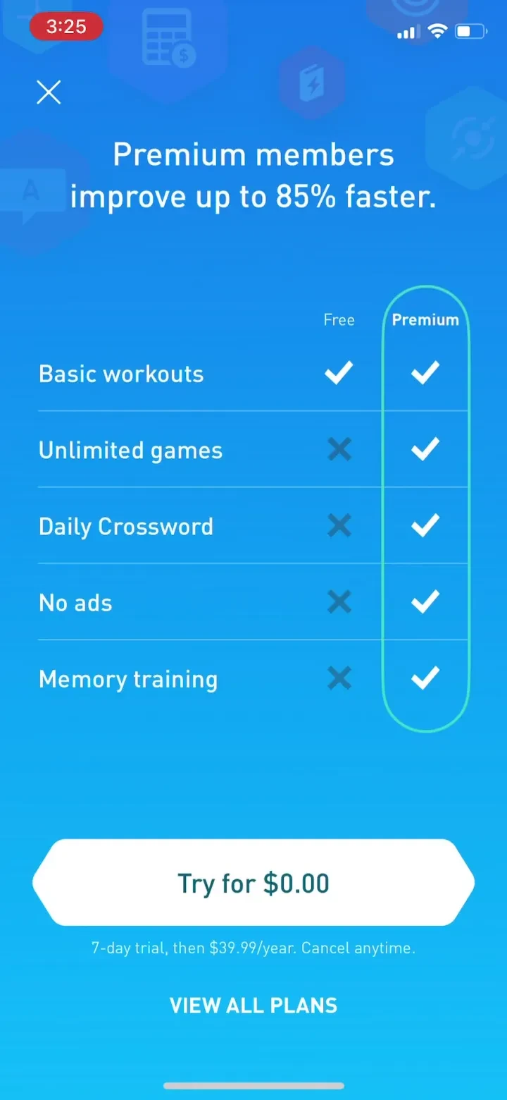 Elevate - Brain Training Games screenshot 3