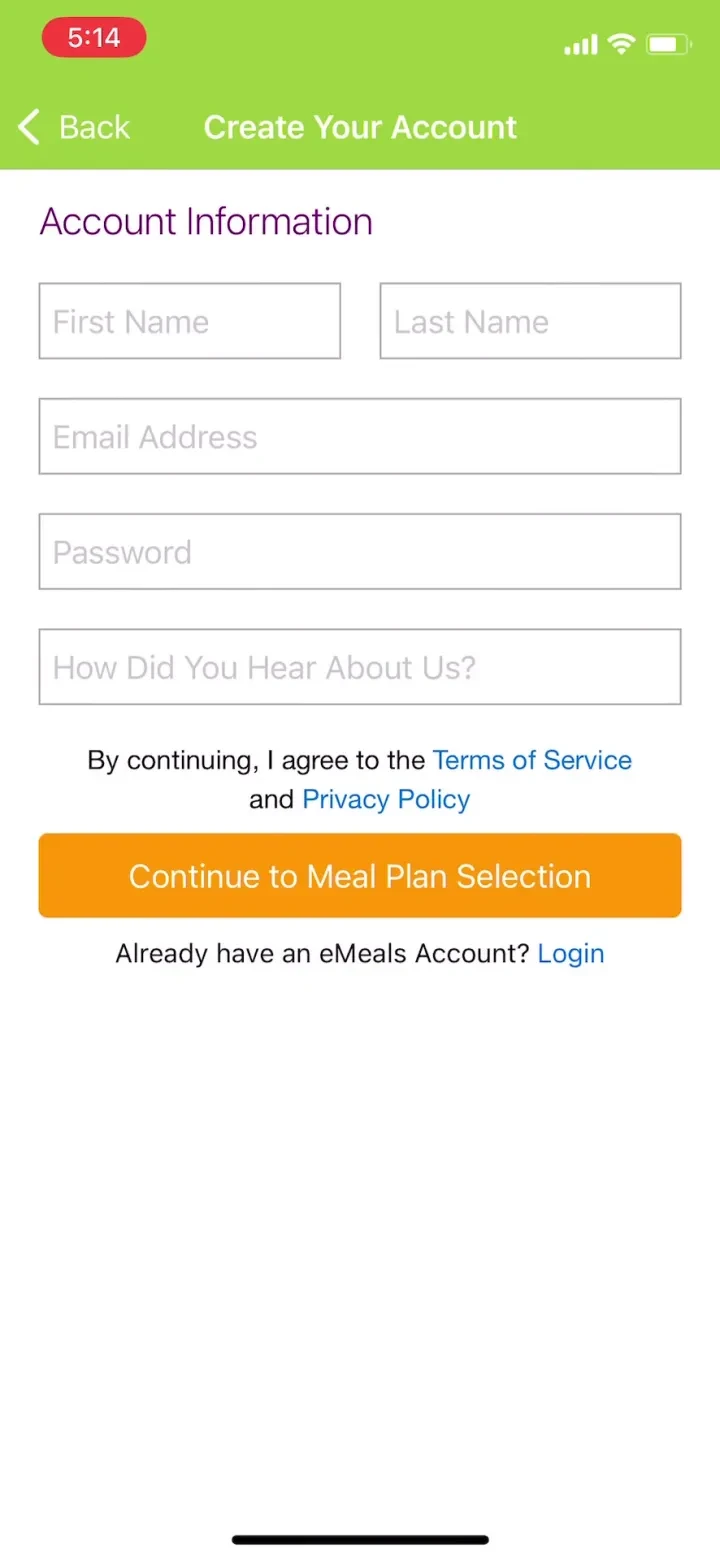 eMeals - Healthy Meal Plans screenshot 4