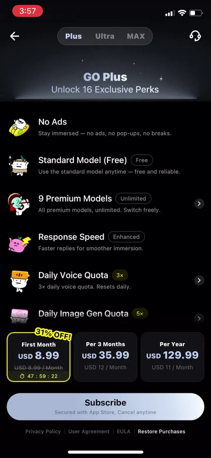 Emochi: Unlimited Chat with AI screenshot 4