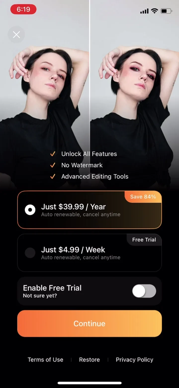 FaceLab: Face Age, Hair Filter screenshot 3