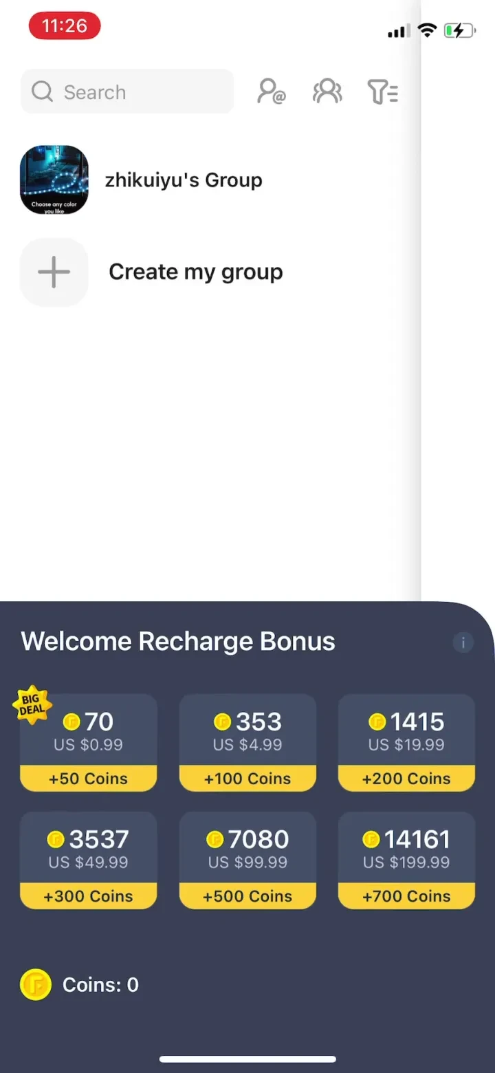 Fambase: Live &amp; Group Chat screenshot 4