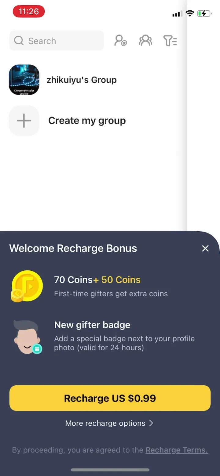 Fambase: Live &amp; Group Chat screenshot 3