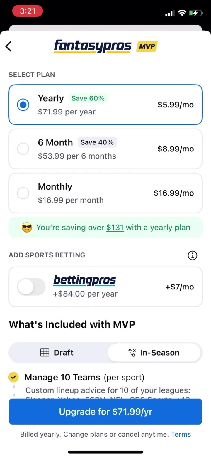 FantasyPros - Fantasy Advice screenshot 3