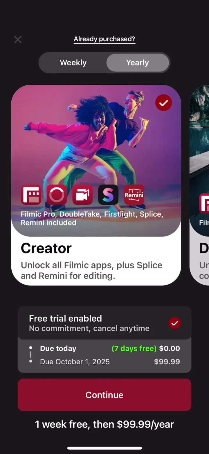 Filmic Pro－Video Camera screenshot 3