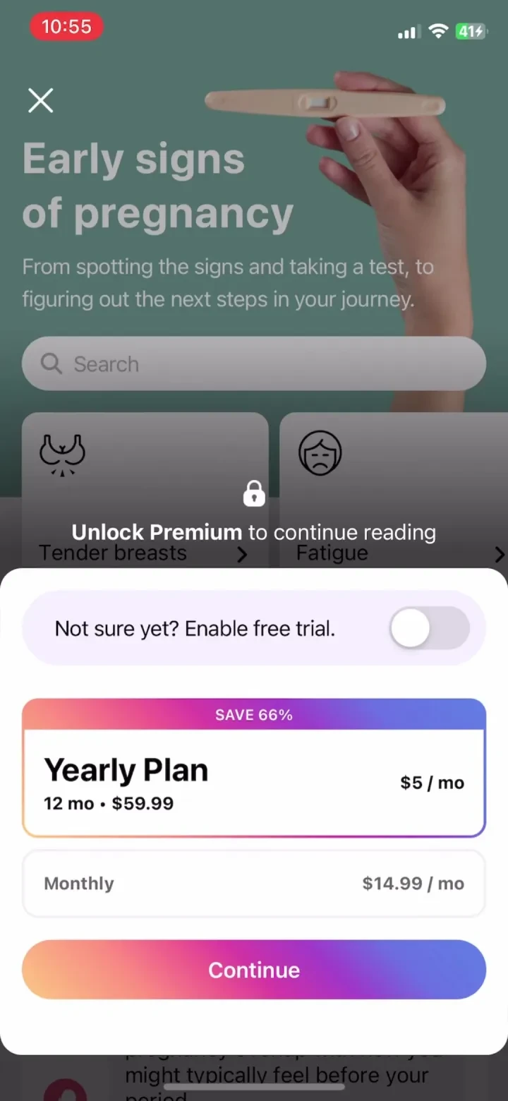 Flo Cycle &amp; Period Tracker screenshot 3