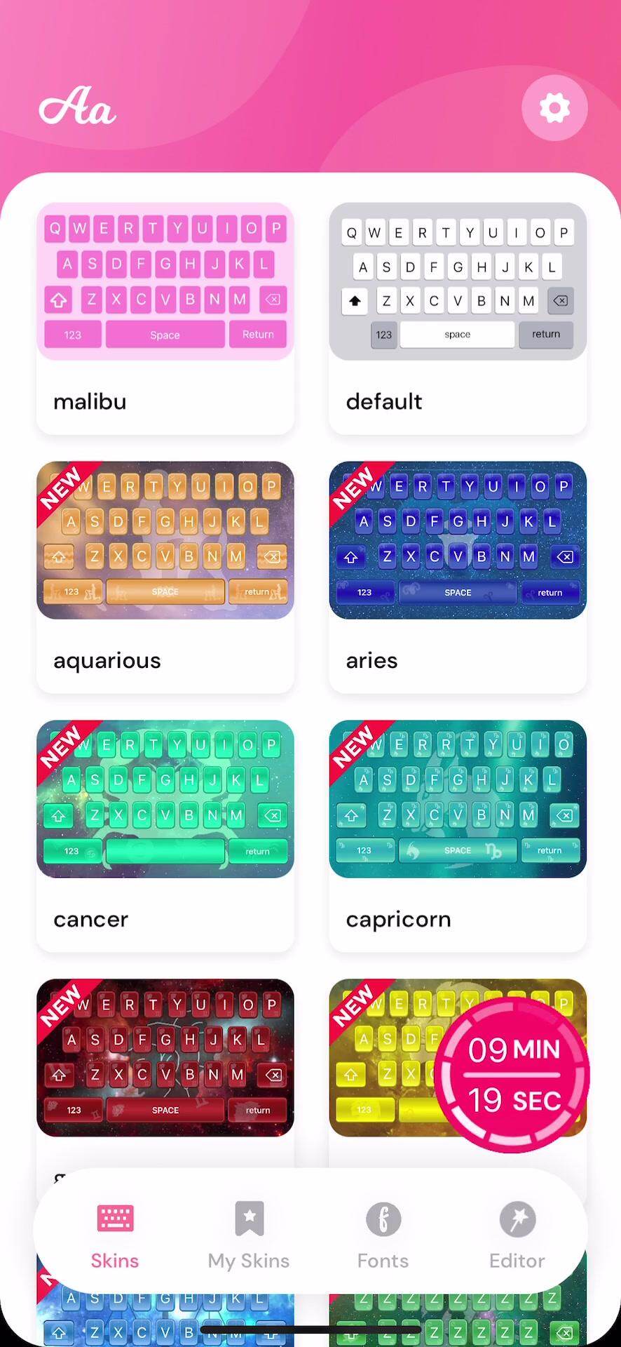 Fonts: Keyboard &amp; Font Art screenshot 24