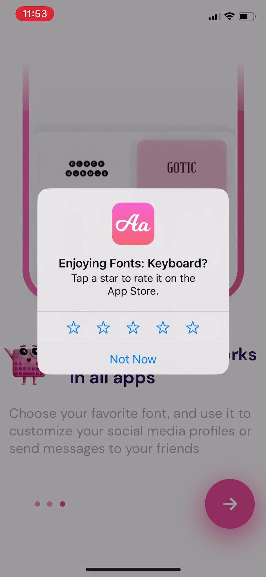 Fonts: Keyboard &amp; Font Art screenshot 6