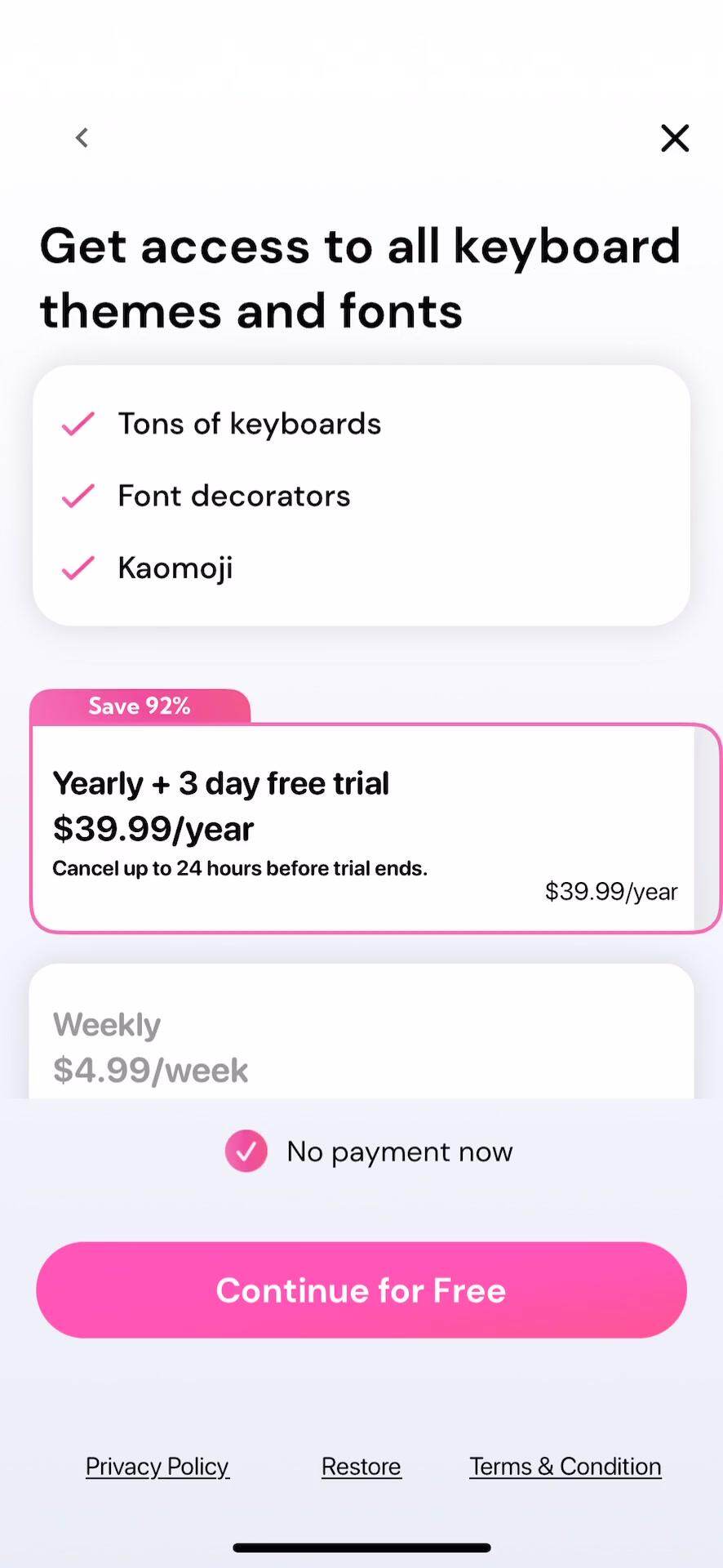 Fonts: Keyboard &amp; Font Art screenshot 8