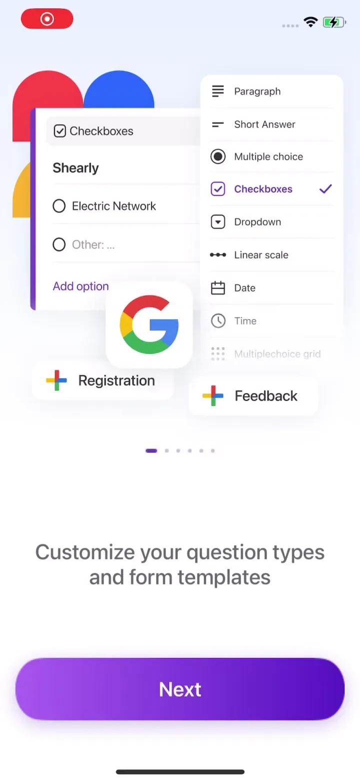 Forms for Google Docs screenshot 4